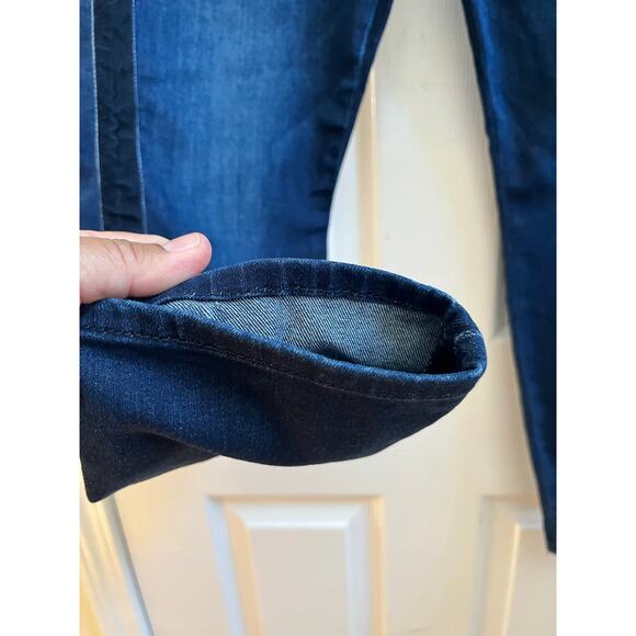 Jen7 by 7 For All Mankind Size 10 Tuxedo Ankle Skinny Jeans 25 Inch Inseam - Picture 9 of 14